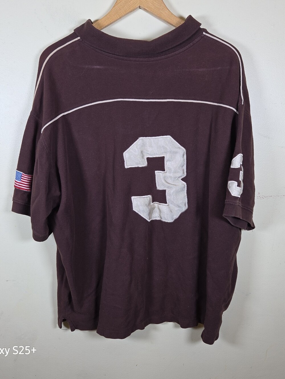 Beverly Hills Polo Club Polo Shirt XXL Big Logo Number 3 Cotton Short Sleeve - Picture 2 of 6